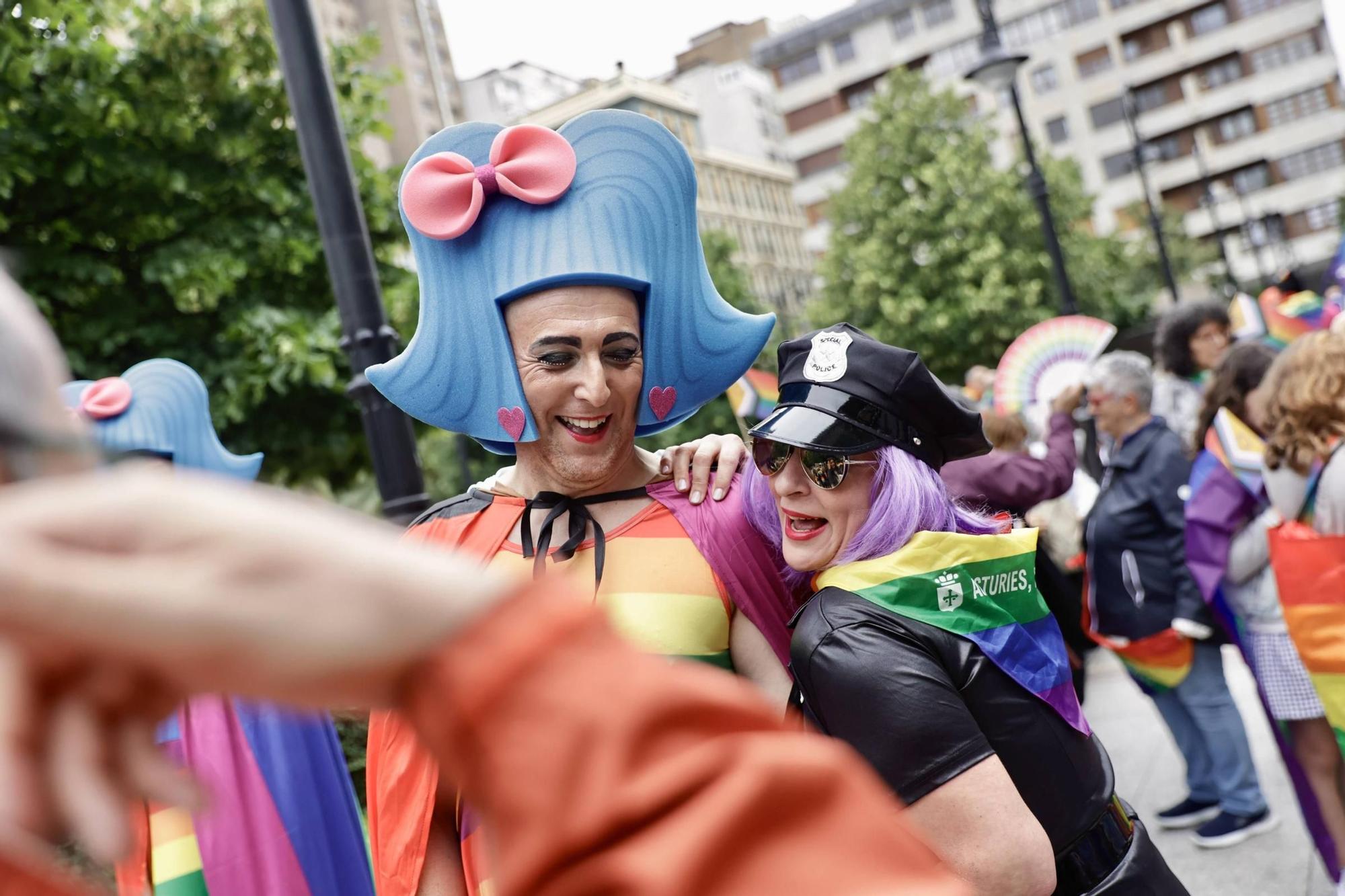 En imágenes: Así fue la celebración del Orgullín en Gijón