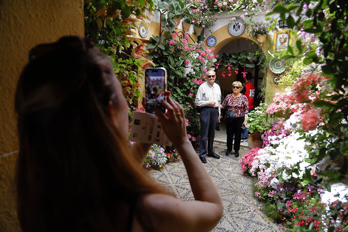 Muchos visitantes en el último día de patios