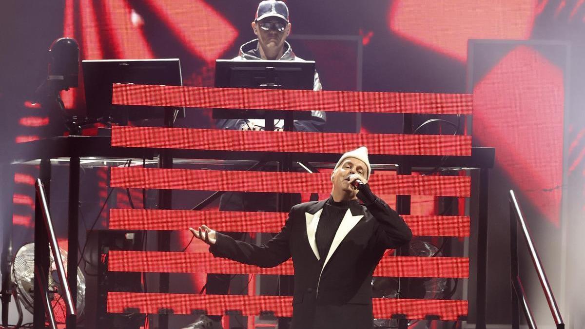 Pet Shop Boys en el festival Primavera Sound en Madrid.