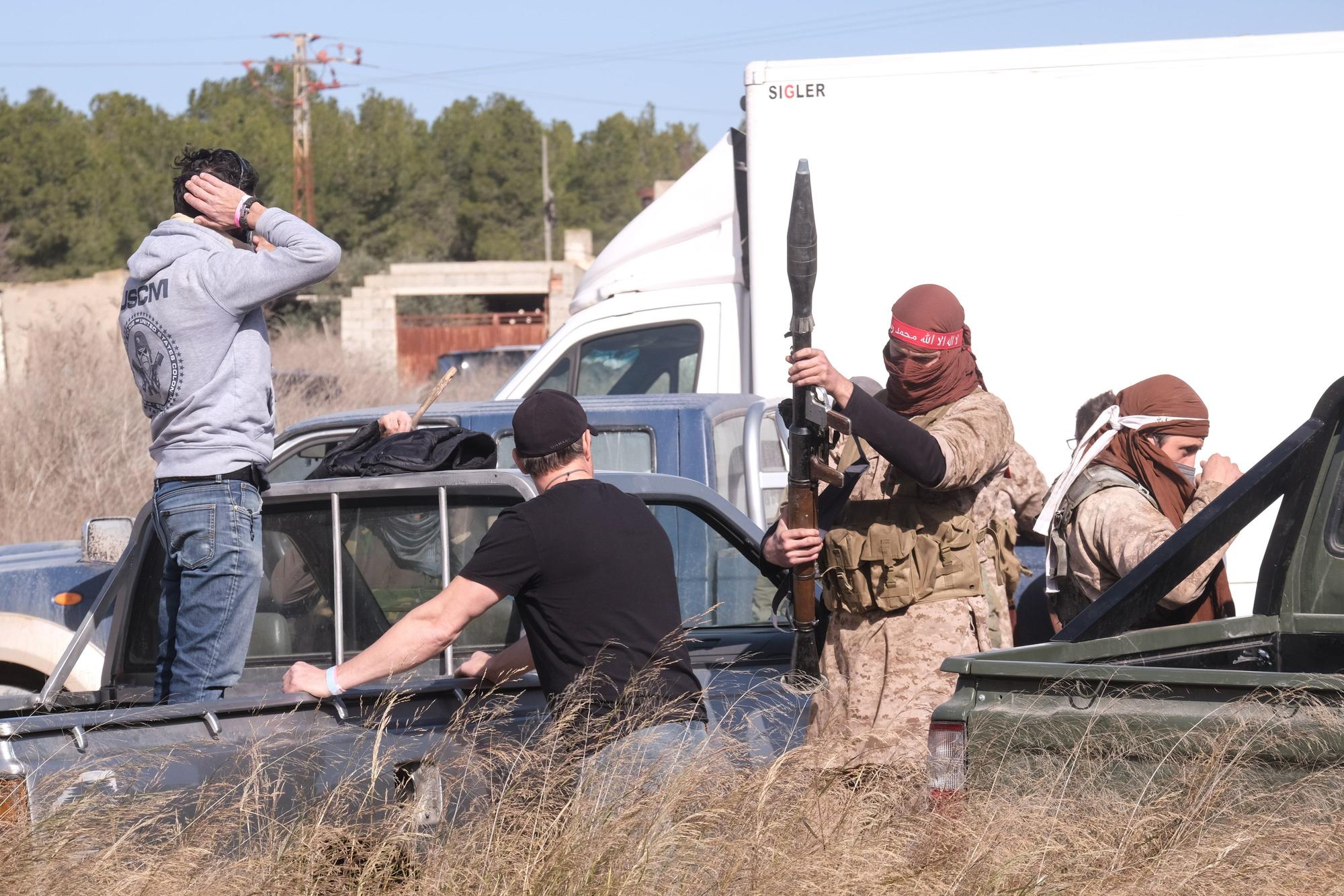 Sax se convierte en Afganistán en una película de Hollywood