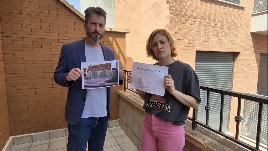 Una familia de Murcia se queda a la sombra de un edificio destinado al alquiler