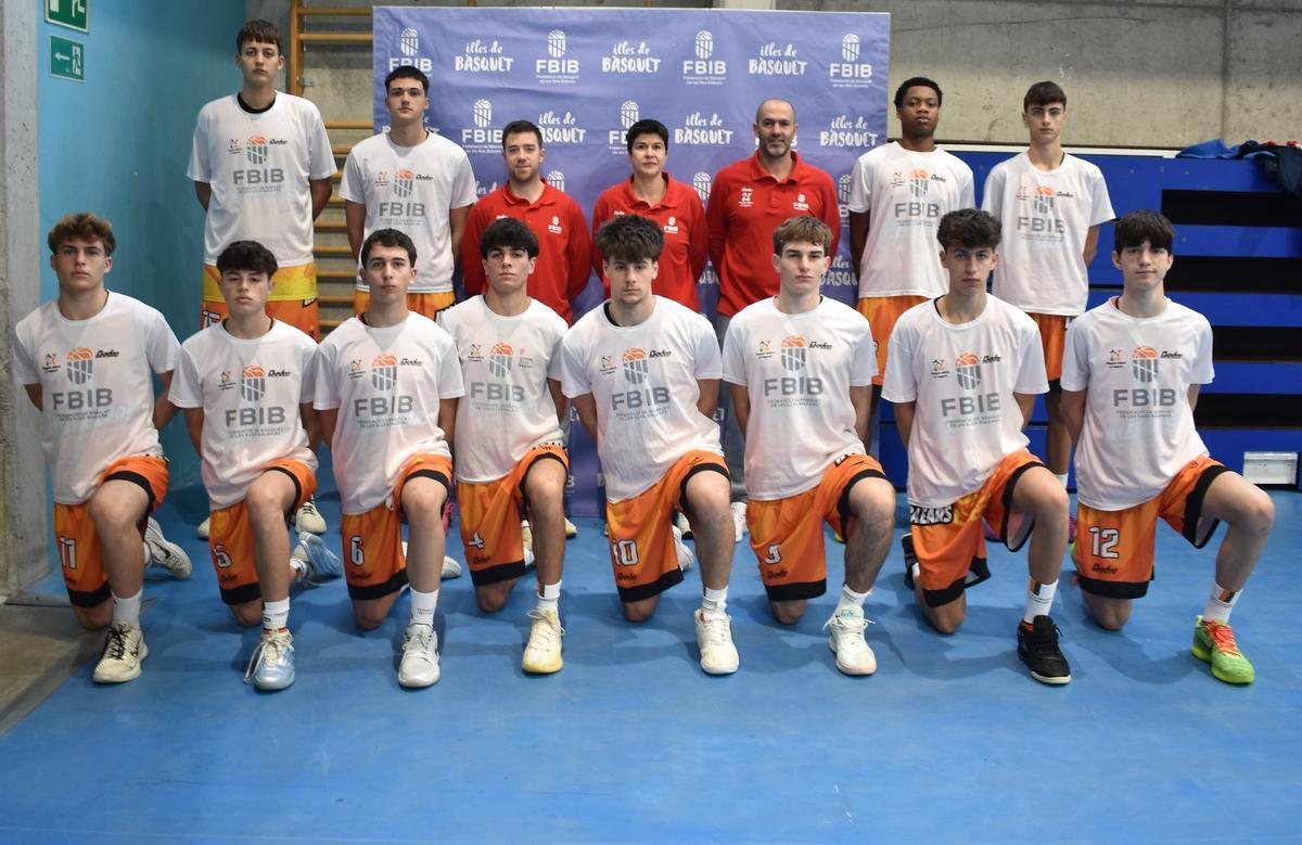 Los representantes del equipo cadete masculino