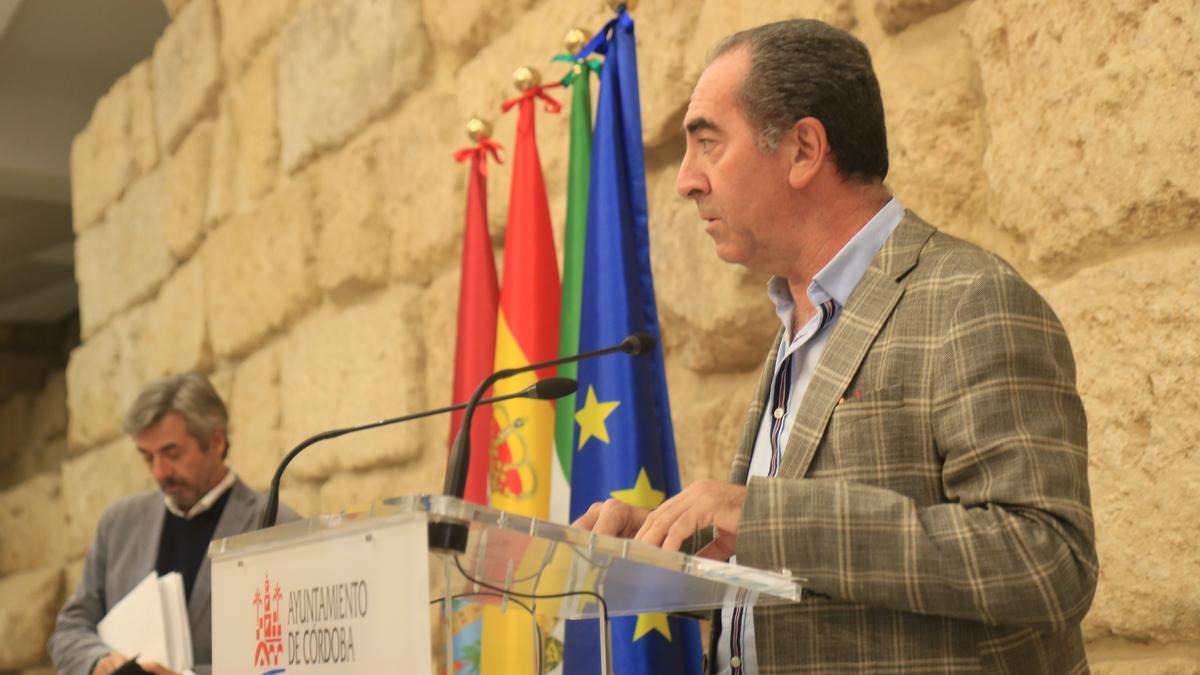 El delegado de Infraestructuras del Ayuntamiento de Córdoba, Antonio Álvarez.