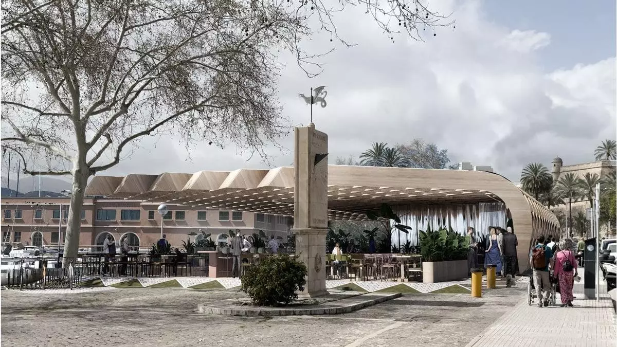 La Autoridad Portuaria pide al Ayuntamiento de Palma un informe sobre el proyecto arquitectónico del nuevo Bar Pesquero