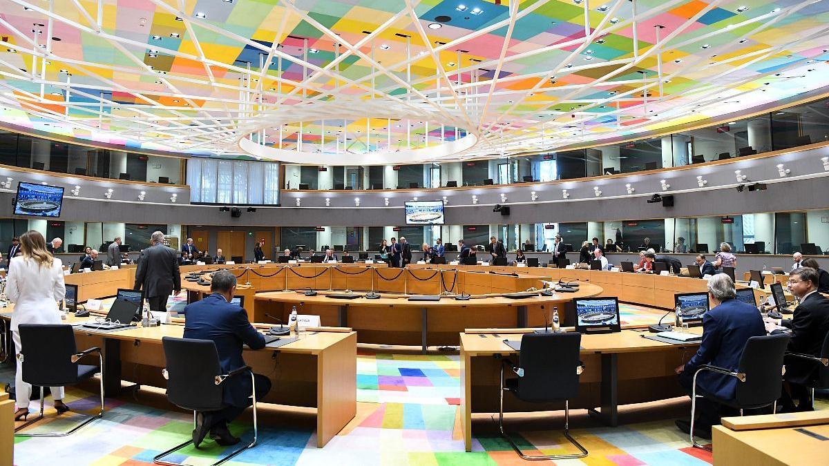 Reunión del Eurogrupo.