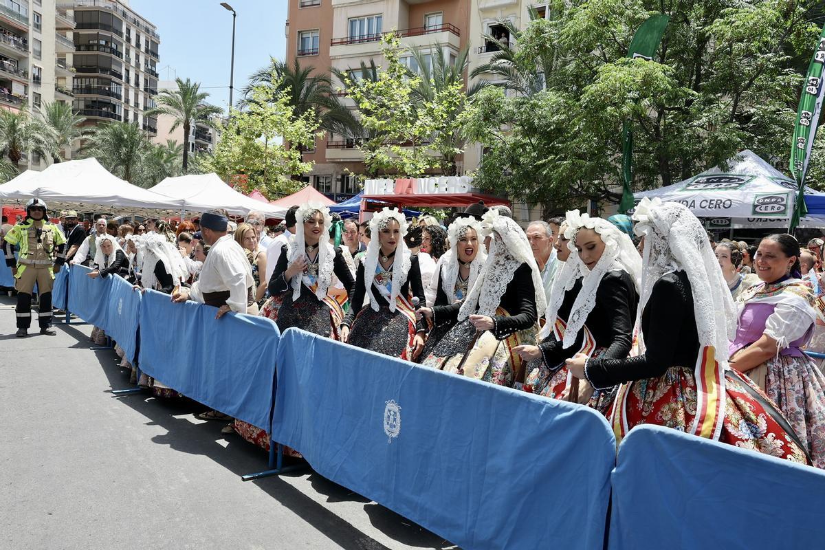 Tercera mascletà de Hogueras con Alicante, València y Castelló
