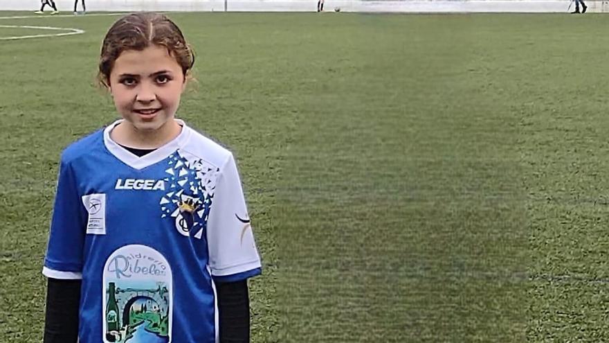 La cabraliega Martina Collado, del Urraca CF, convocada por la selección asturiana femenina de fútbol-8