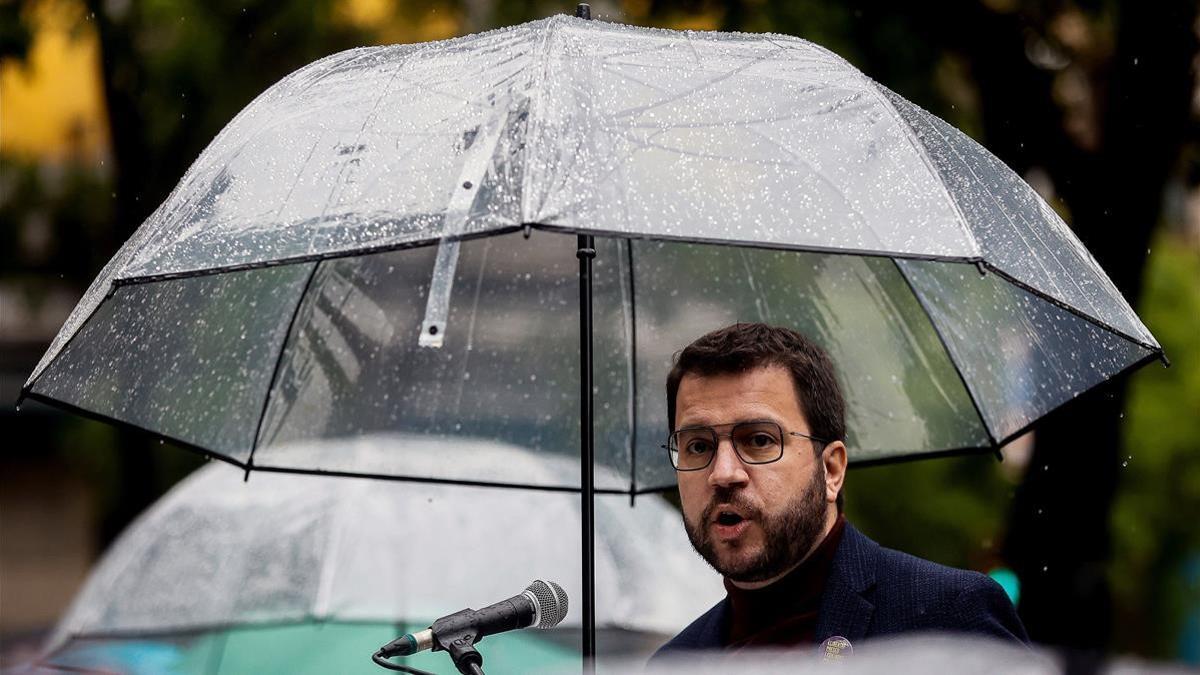 El vicepresidente del Govern en funciones, Pere Aragonès.