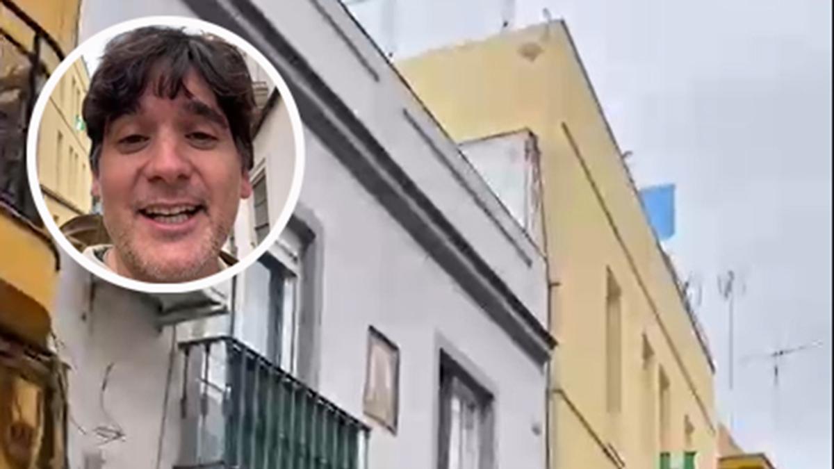 Vídeo | Rancio nos descubre el curioso escudo y desconchón que marcan la eterna rivalidad futbolera en Sevilla