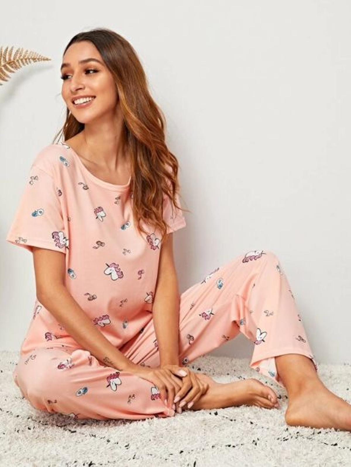 Pijama unicornios de Shein (Precio: 10 euros)