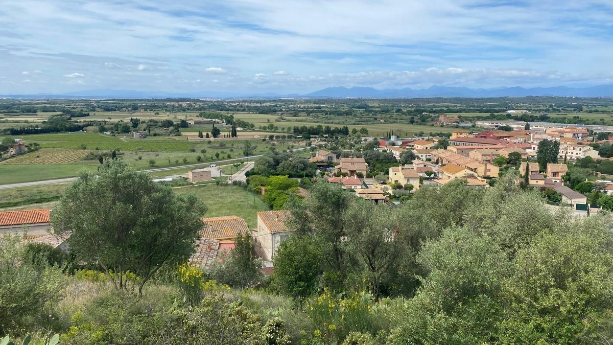 Vista panoràmica del municipi de Vilajuïga