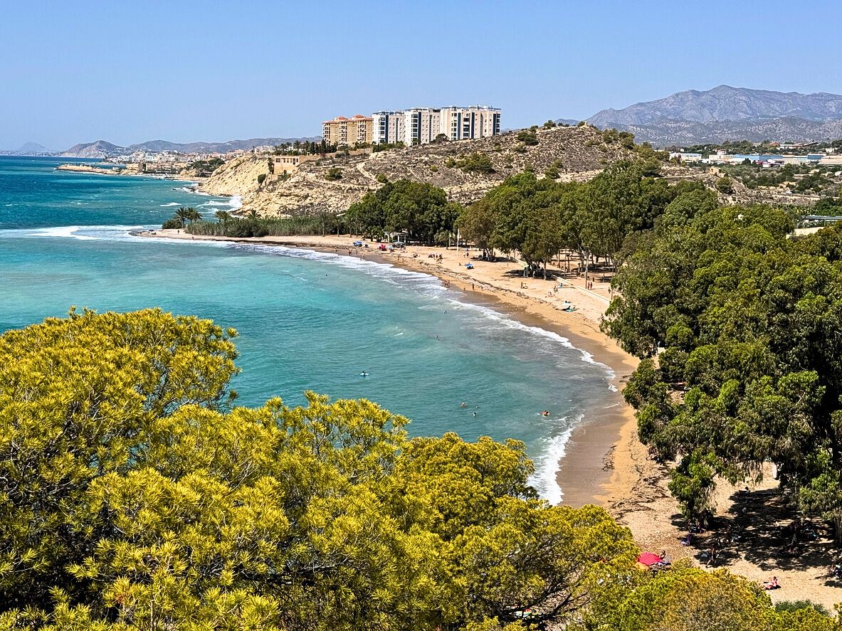 Playa El Torres en Alicante.