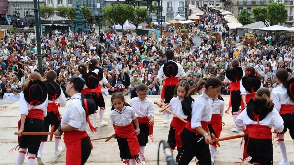 Danzas gremiales en Betanzos