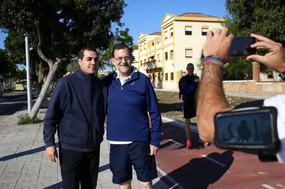 Mariano Rajoy inicia la precampaña en Málaga