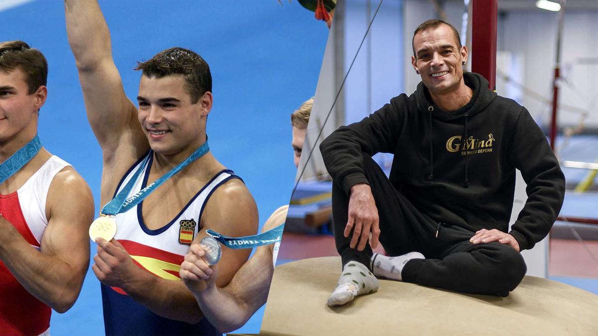 El bicampeón olímpico Gervasio Deferr nos enseña su gimnasio en el barrio de La Mina