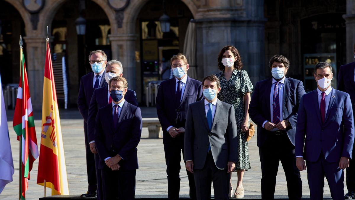 Imagen de la Conferencia de Presidentes celebrada el 30 de julio en Salamanca.