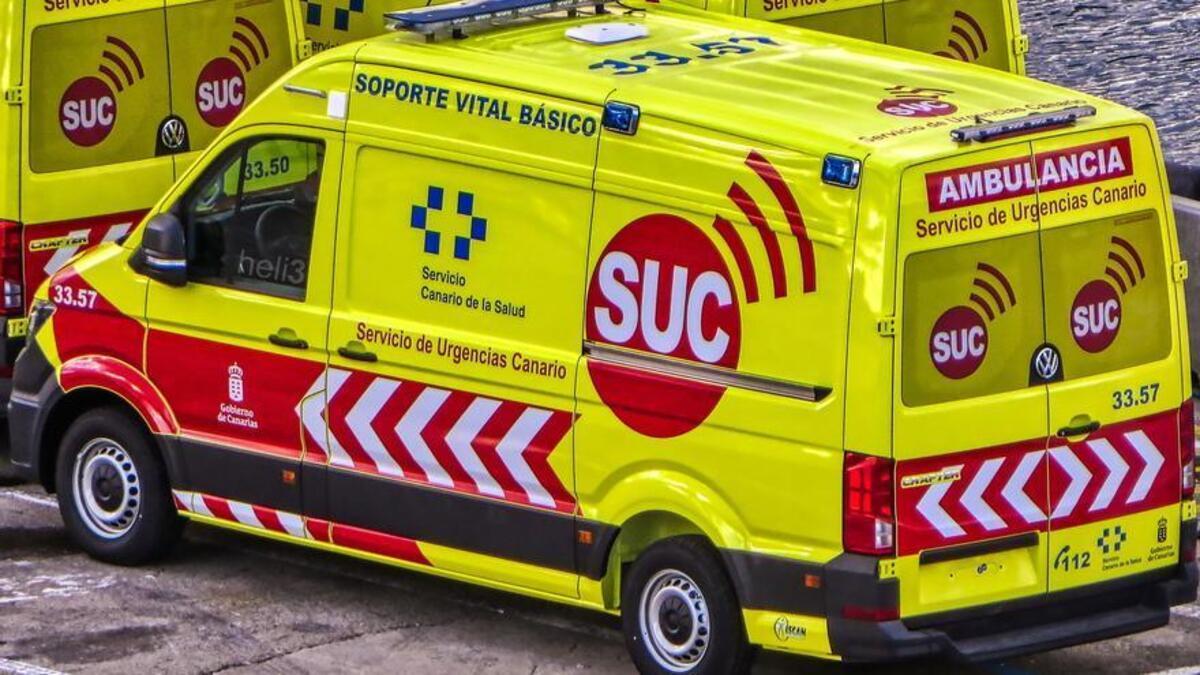 Una ambulancia en una imagen de archivo.