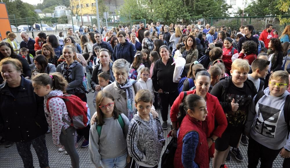 Alumnos del CEIP Xesús Golmar de Lalín