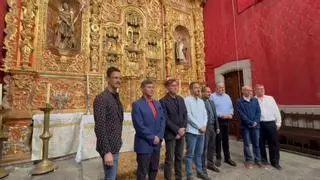 Los trabajos de conservación del retablo del altar mayor de la basílica de San Juan desvelan numerosas curiosidades de esta obra gótico flamenca