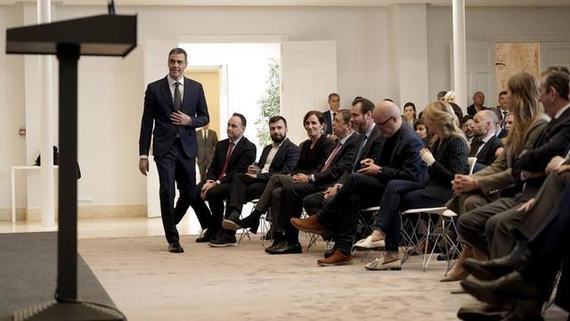 Pedro Sánchez comparece en Moncloa tras el anuncio de aranceles de Donald Trump