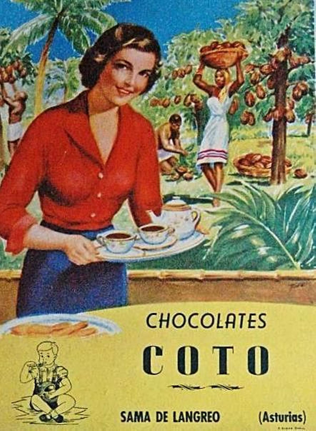 Un anuncio de Chocolates Coto.