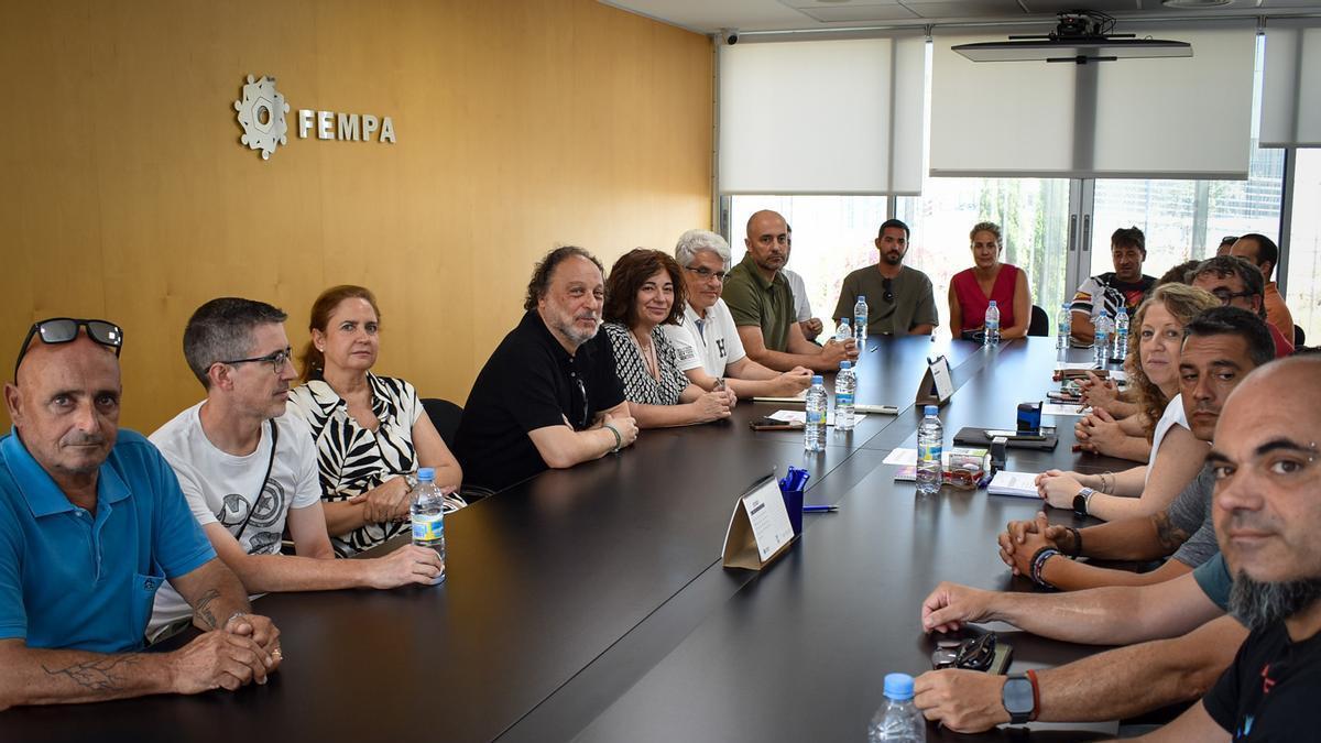 Fempa y sindicatos cierran un convenio con subida salariales progresivas con un 4 % para este año