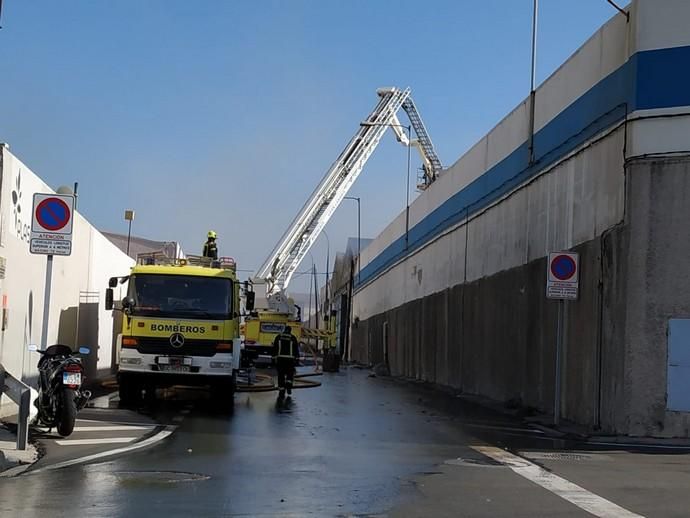 Incendio en El Goro