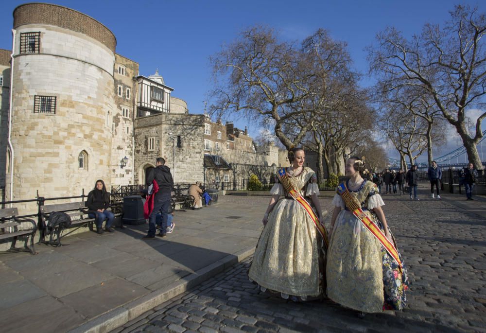 En la Torre de Londres. La foto es ésta...