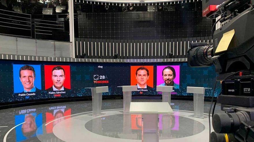 Sigue en directo el primer debate para las elecciones generales