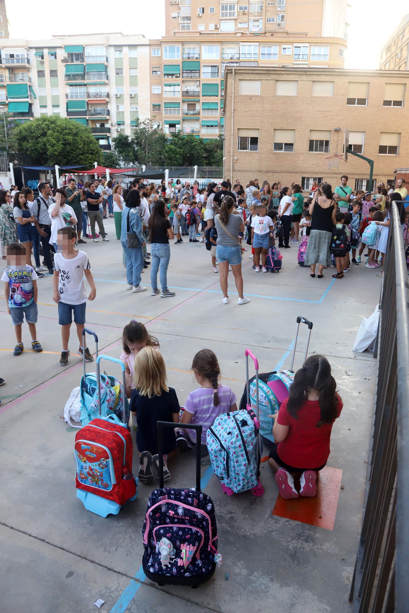El inicio del curso escolar 22/23 en Málaga, en imágenes