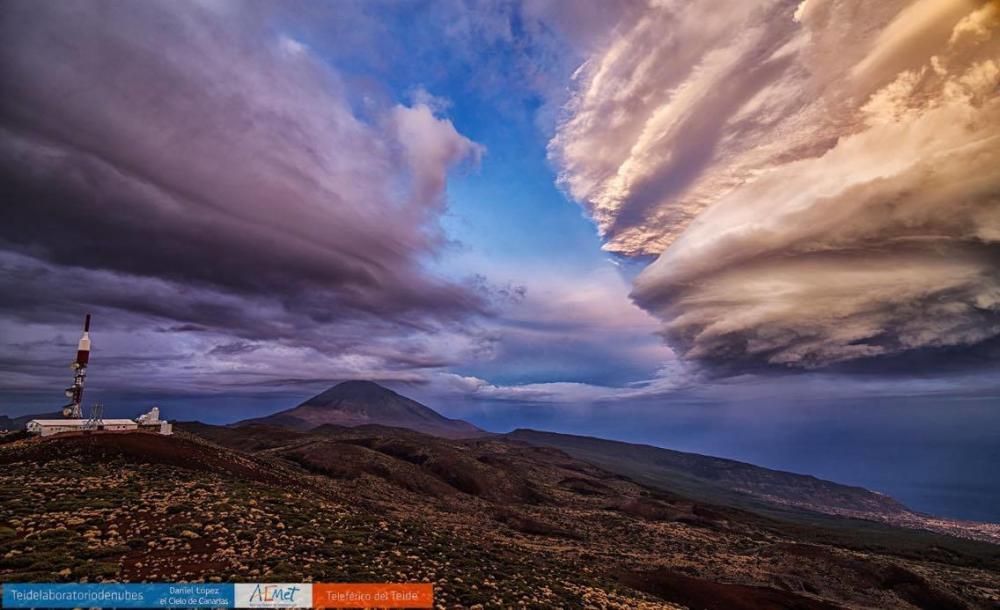 Imágenes de Daniel López para Teleférico del Teide y Aemet