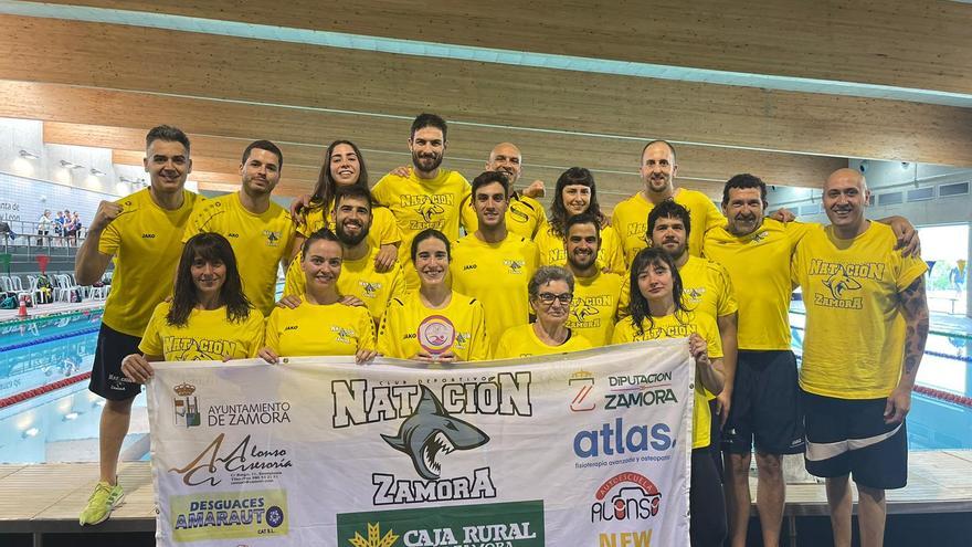 Los Máster del Natación Zamora buscan el título en el Open de Castilla y León