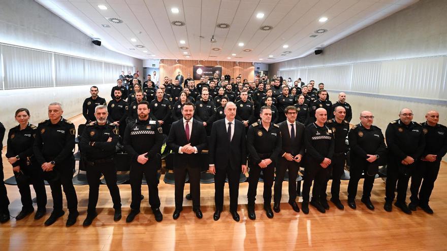 Elche inaugura una nueva sede del Ivaspe en la que se formará a 325 policías al año