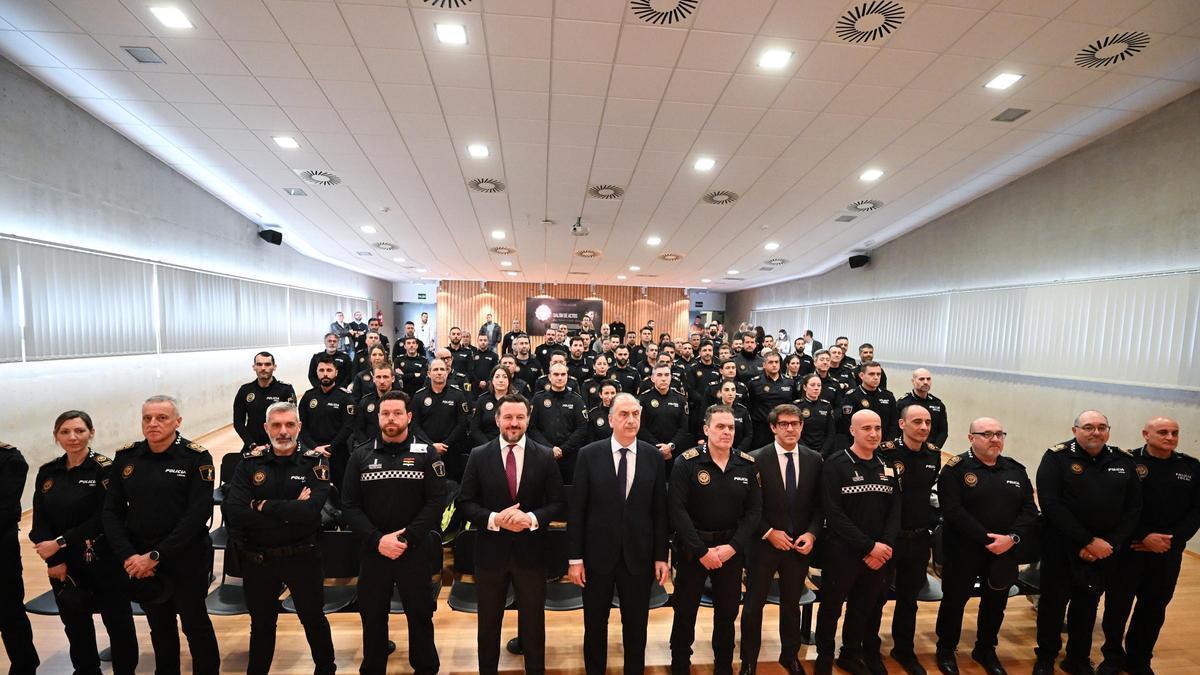 Elche inaugura una nueva sede del Ivaspe en la que se formará a 325 policías al año