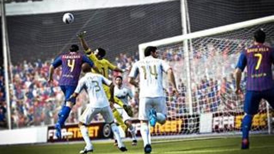 Una imagen del FIFA 12.