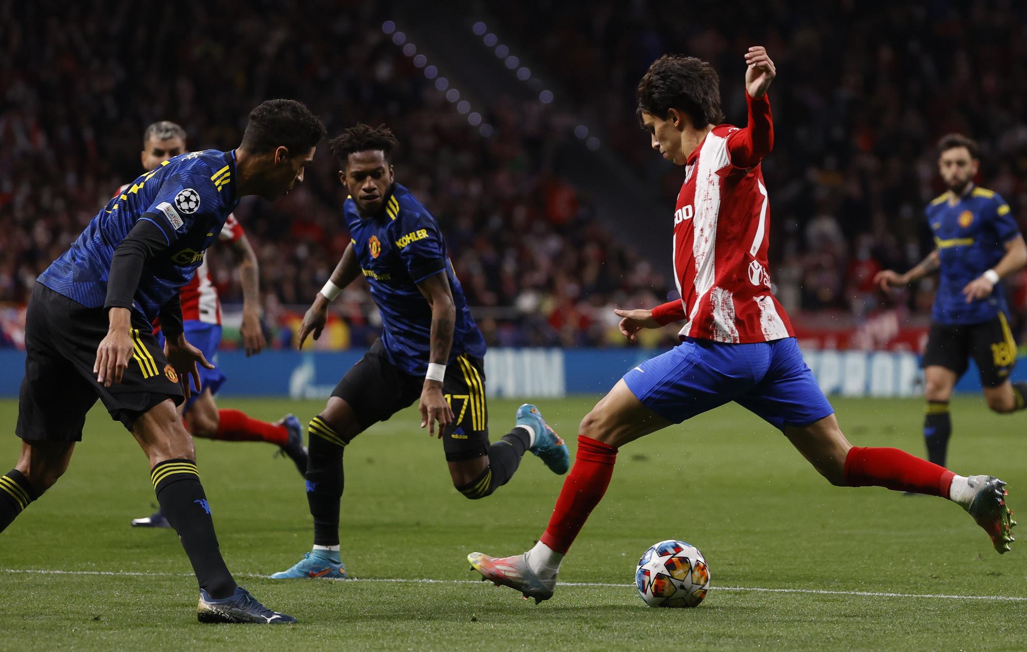 Atlético de Madrid - Manchester United, en imágenes