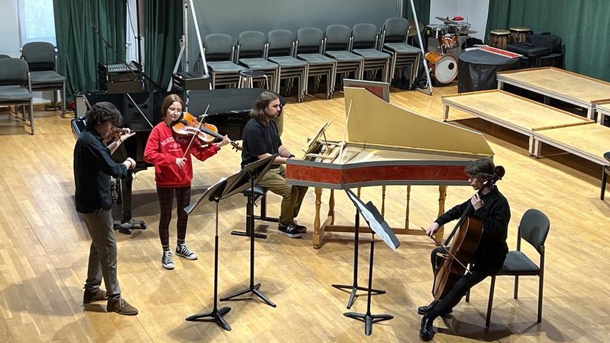 Joves talents del Conservatori de Música  de Manresa, en concert aquest diumenge  de Sant Jordi a la sala petita del Kursaal