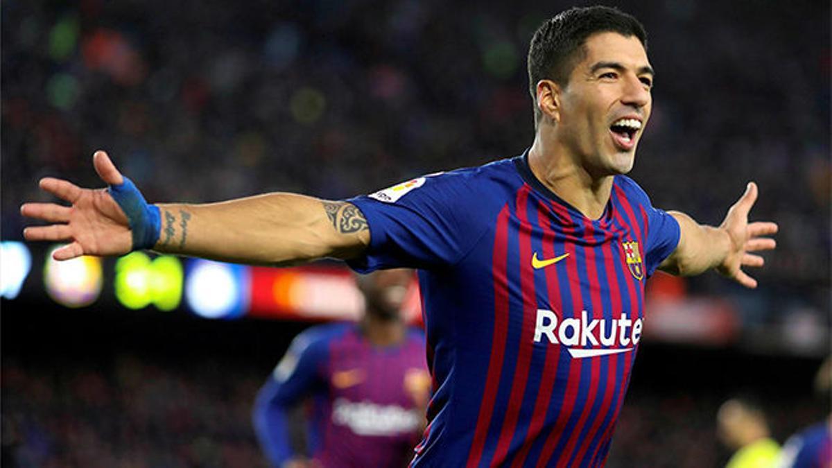 Luis Suárez abusó del Madrid con un hat-trick