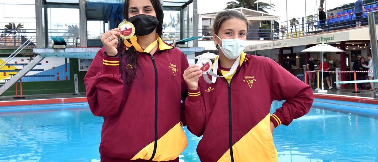 Ingrid Santana y Emma Larcada protagonistas de la Metropole Diving Cup