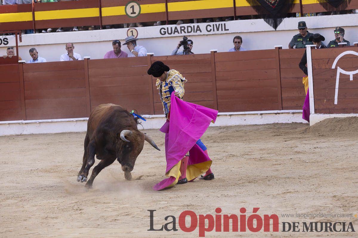 Corrida de toros en Abarán (El Fandi, Emilio de Justo, El Payo)