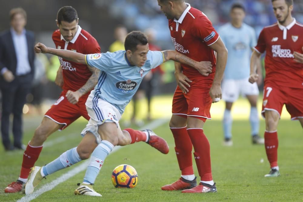 El Celta - Sevilla, en fotos