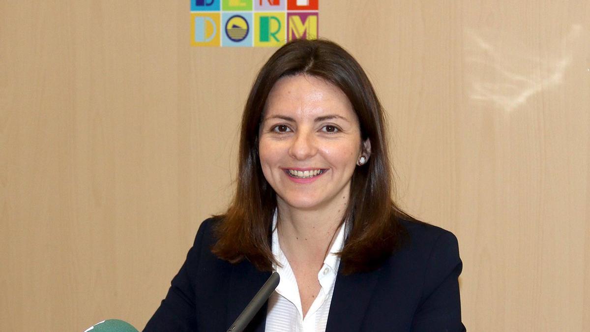 La concejal de Educación del Ayuntamiento de Benidorm, Maite Moreno.