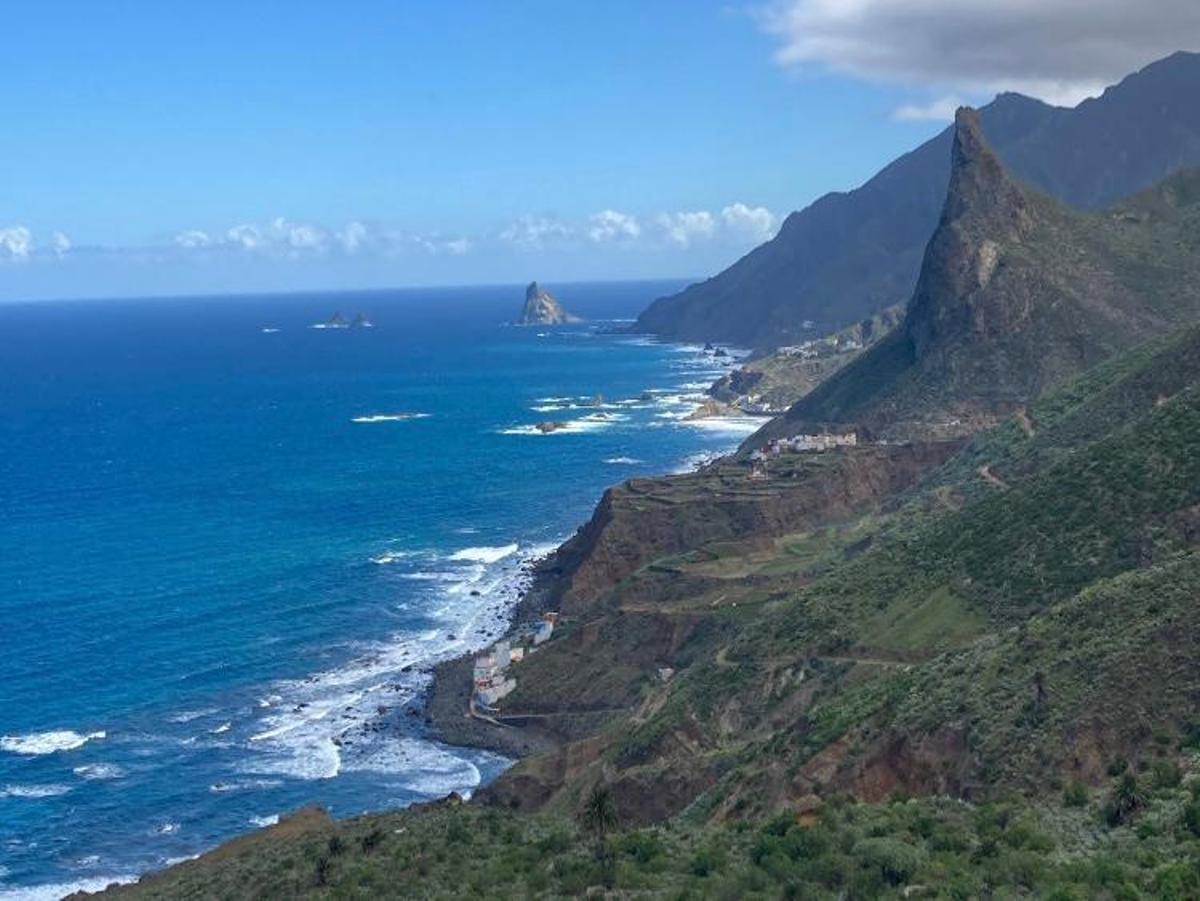 Las vistas a la costa desde el Caserío del Chorro