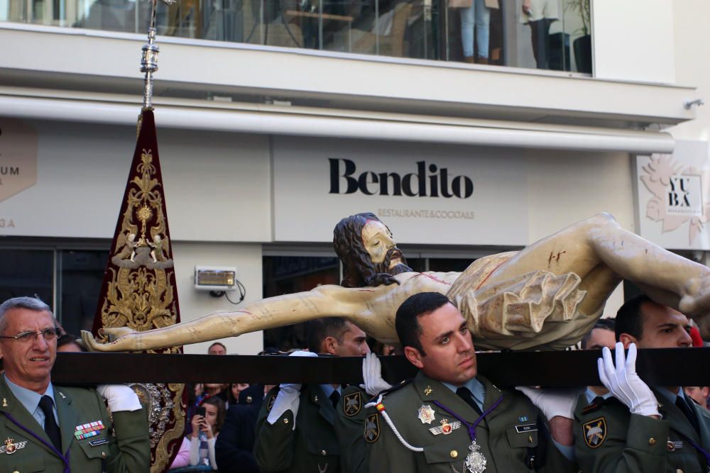 Traslado de la Brigada Paracaidista del Cristo de Ánimas de Ciegos