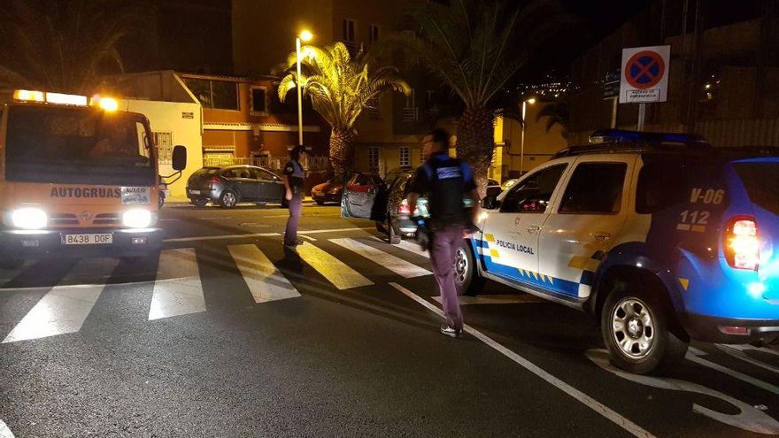 Muere un motorista en una salida de vía en Tenerife