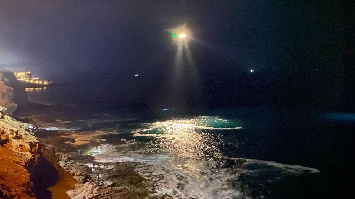 Búsqueda tras caer al mar en Puerto Rico