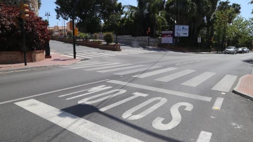 Nueva señalización vial en Benalmádena