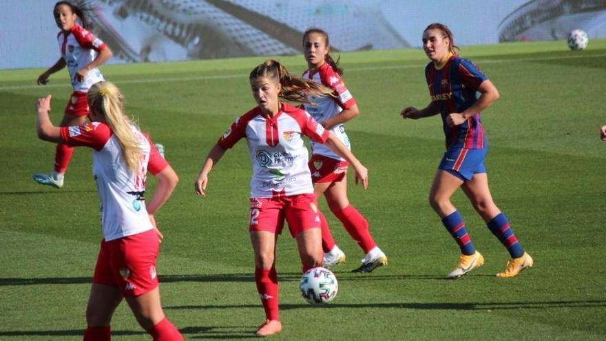 El Santa Teresa cae ante un Barça de otra liga