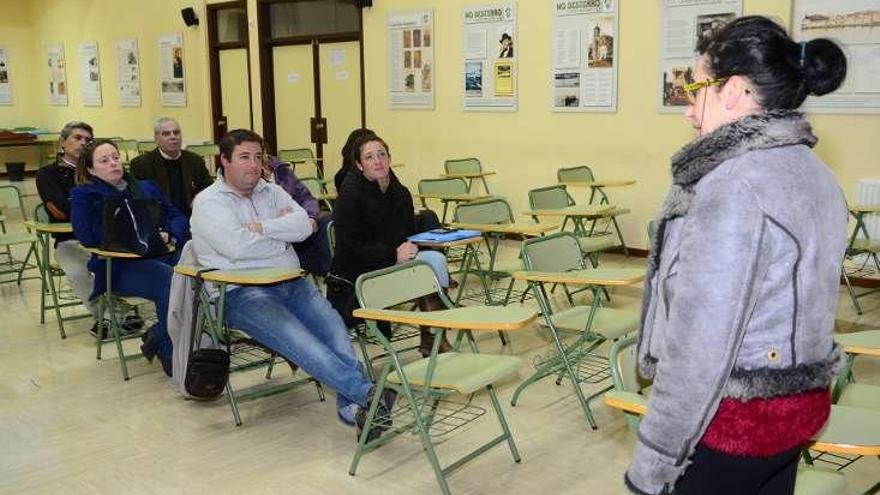 Una actividad anterior del SPAD para padres, en Cambados. // NP