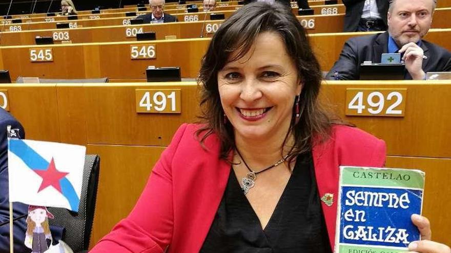 Miranda, onte na Eurocámara co &#039;Sempre en Galiza&#039;.